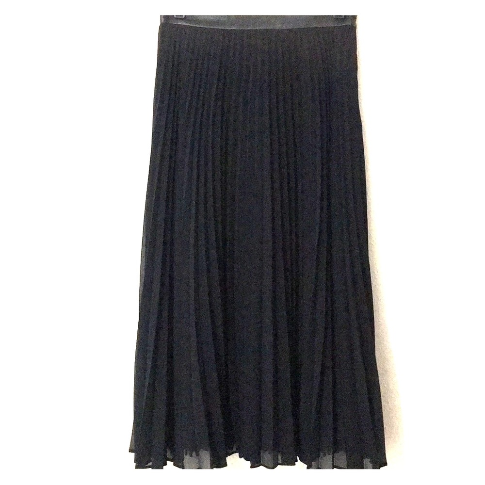 Banana republic pleated maxi skirt